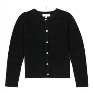 SALE ✨ Any 2 Items, 20% Off ✨ MILLY MINI Mesh Black Cardigan - Like New